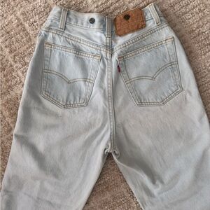 Levi's Light Blue High Rise Jeans